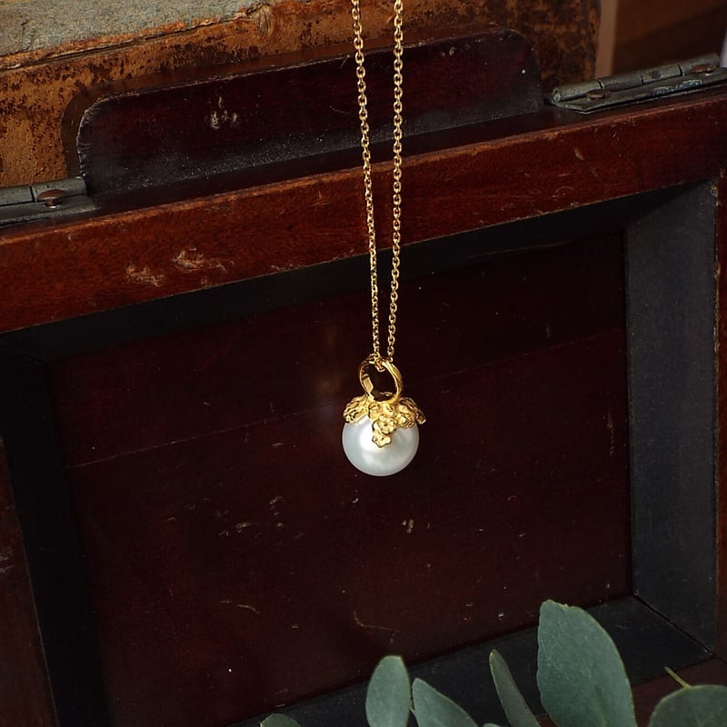 花冠のパールペンダントトップ | Namikata