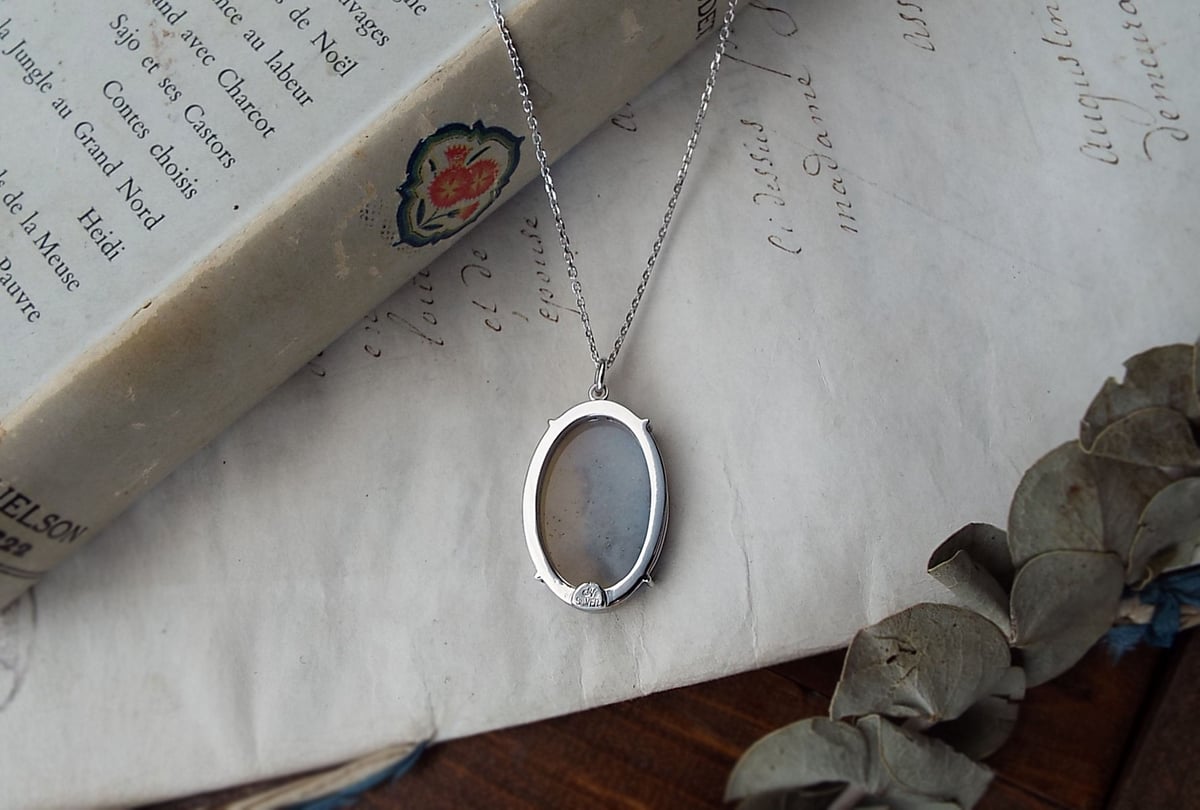 デンドリティックアゲートのネックレス | Namikata