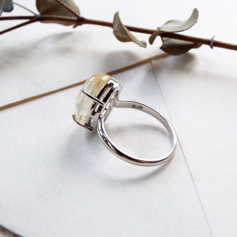 デンドリティッククォーツのリング | Namikata