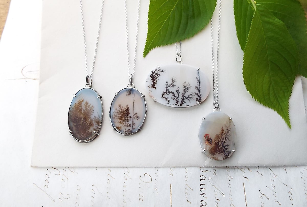 デンドリティッククォーツのネックレス | Namikata