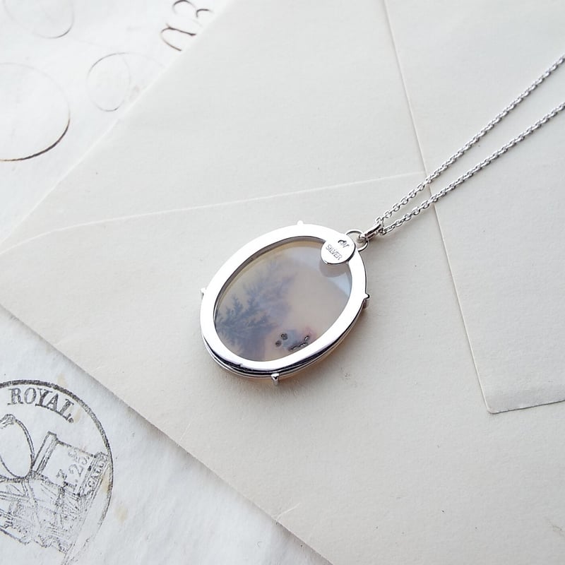 デンドリティックアゲートのネックレス | Namikata