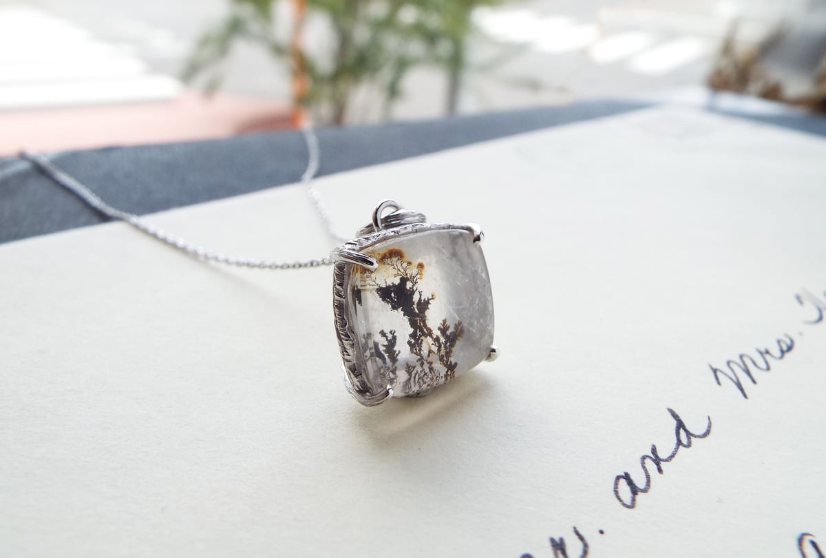 デンドリッククォーツB ペンダントトップ デンドリッククォーツB