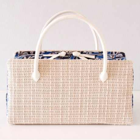 利休バッグ  R_1006 / natural × Willow Bough