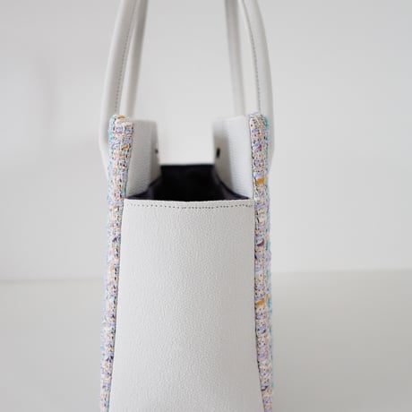 和装トート / mint lavender tweed / W_1128