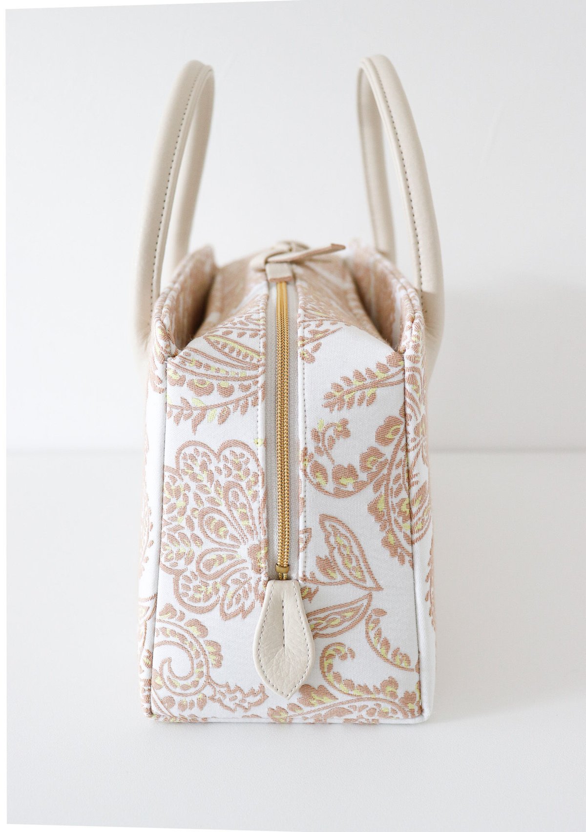 利休バッグ / Beige Paisley / R_1134 | Day After Day
