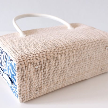 利休バッグ  R_1006 / natural × Willow Bough