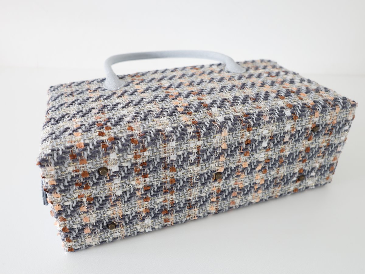 利休バッグ/ multi tweed/ R_1169 | Day After Day