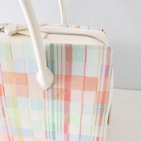 利休バッグ  R_1007 / Colorful checkered