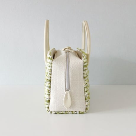利休バッグ R_1013 / Green moss