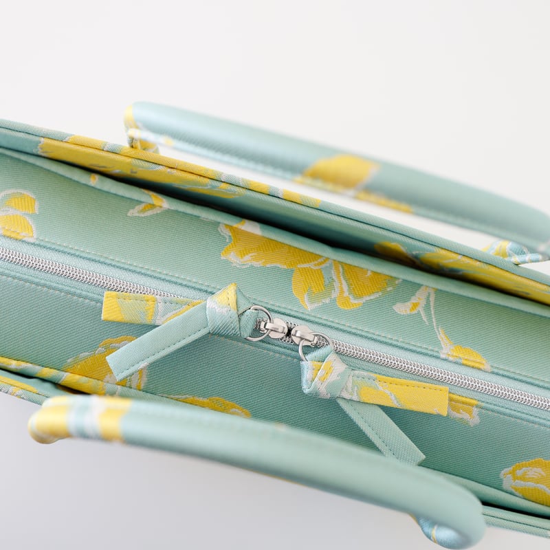利休バッグ / Mint Green Floral / R_1121 | Day After Day