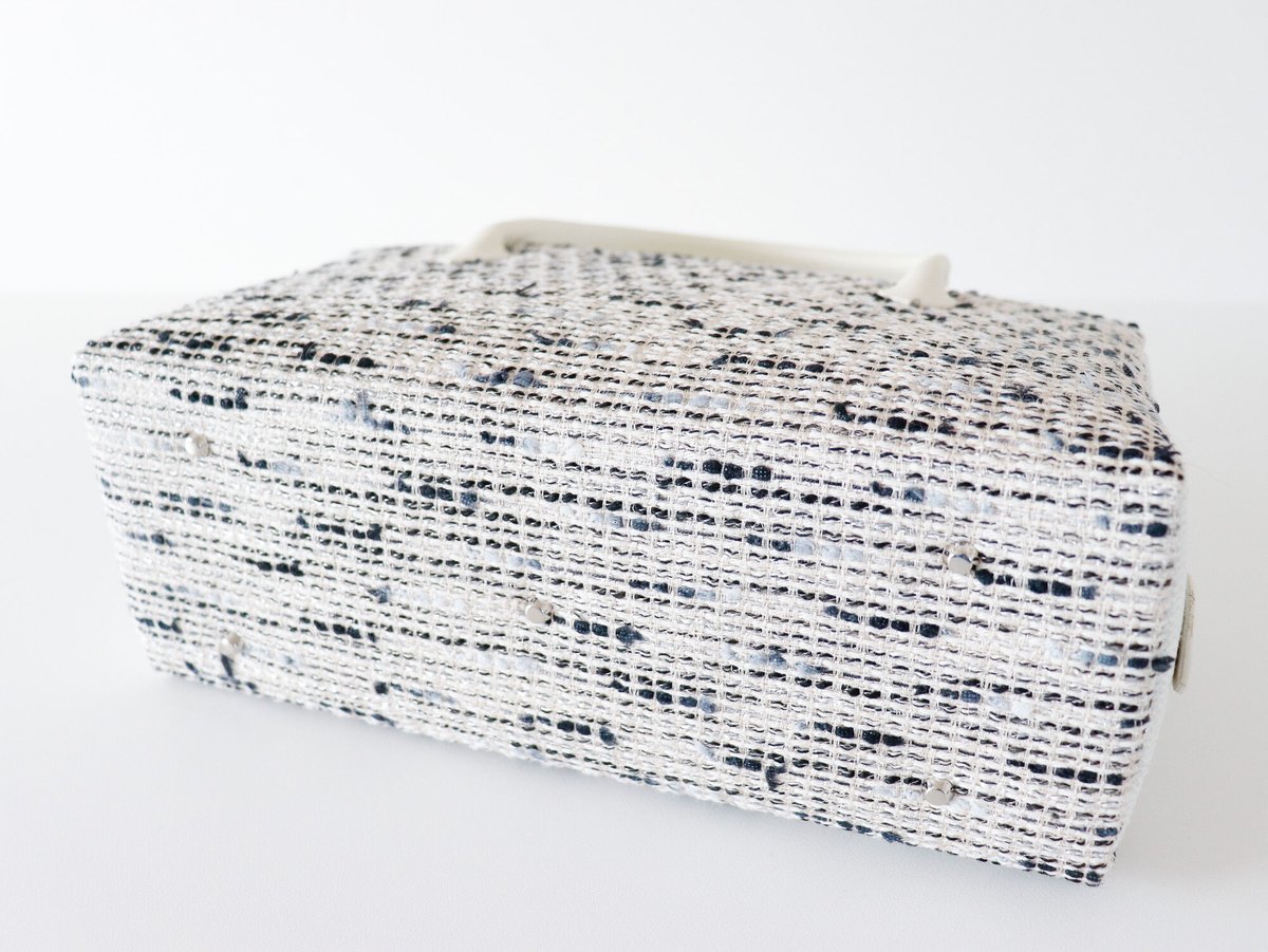 利休バッグ / White Gray / R_1124 | Day After Day