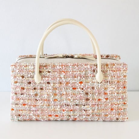 利休バッグ  R_1012 / Tournier_Orange Beige