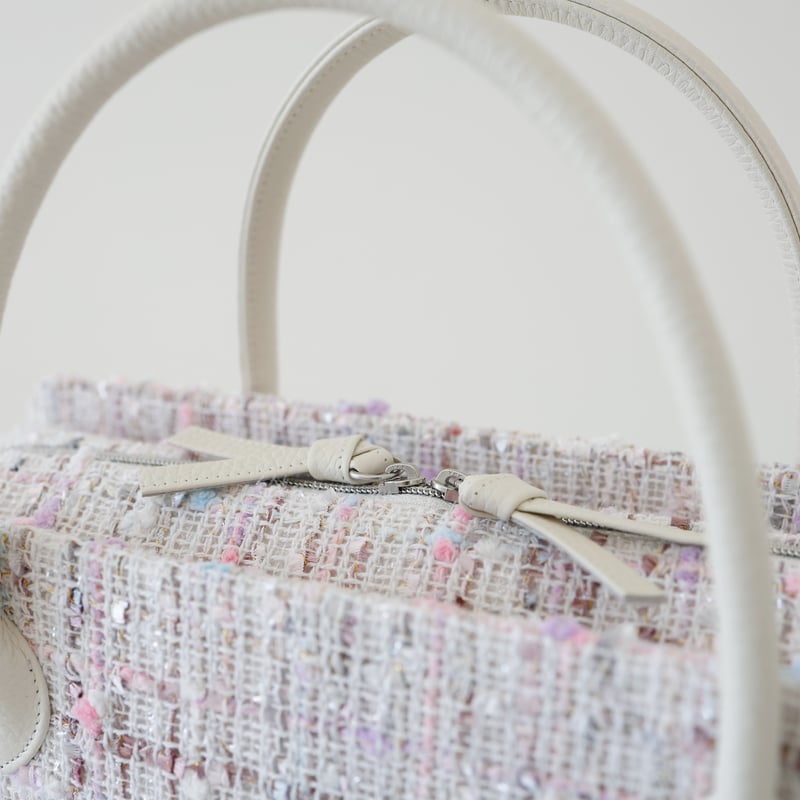 利休バッグ /pastel pom pom/ R_1154 | Day After Day