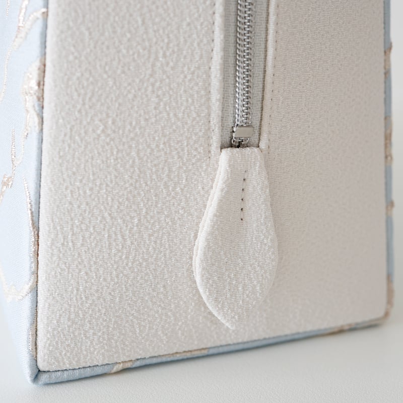 利休バッグ /pale blue jq/ R_1172 | Day After Day