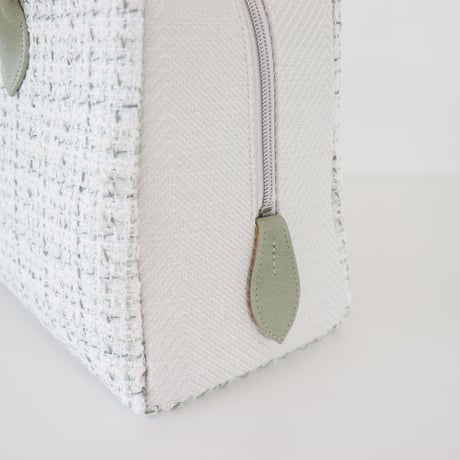 利休バッグ / Matcha × White/ R_1040