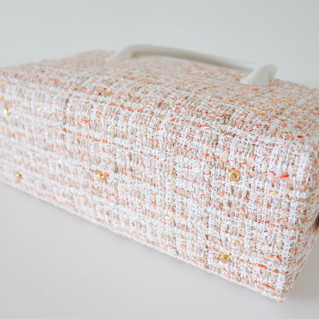利休バッグ R_1041 / apricot orange