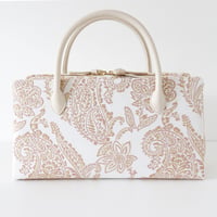利休バッグ  / Beige Paisley / R_1134