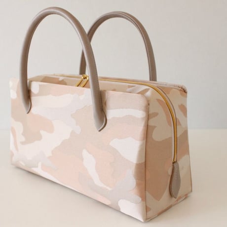 利休バッグ R_1017 / Camouflage beige