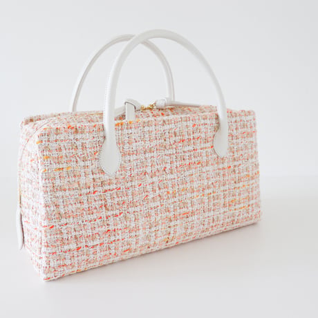 利休バッグ R_1041 / apricot orange
