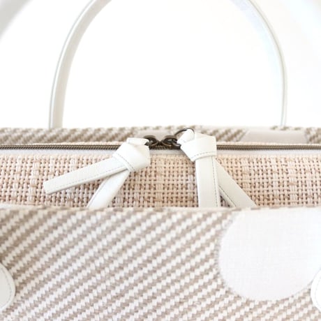 利休バッグ R_1047 / Jute fabric