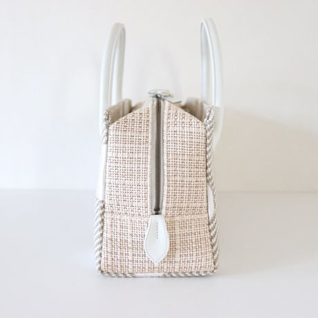 利休バッグ R_1047 / Jute fabric