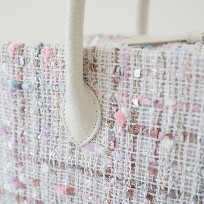 利休バッグ /pastel pom pom/ R_1154 | Day After Day