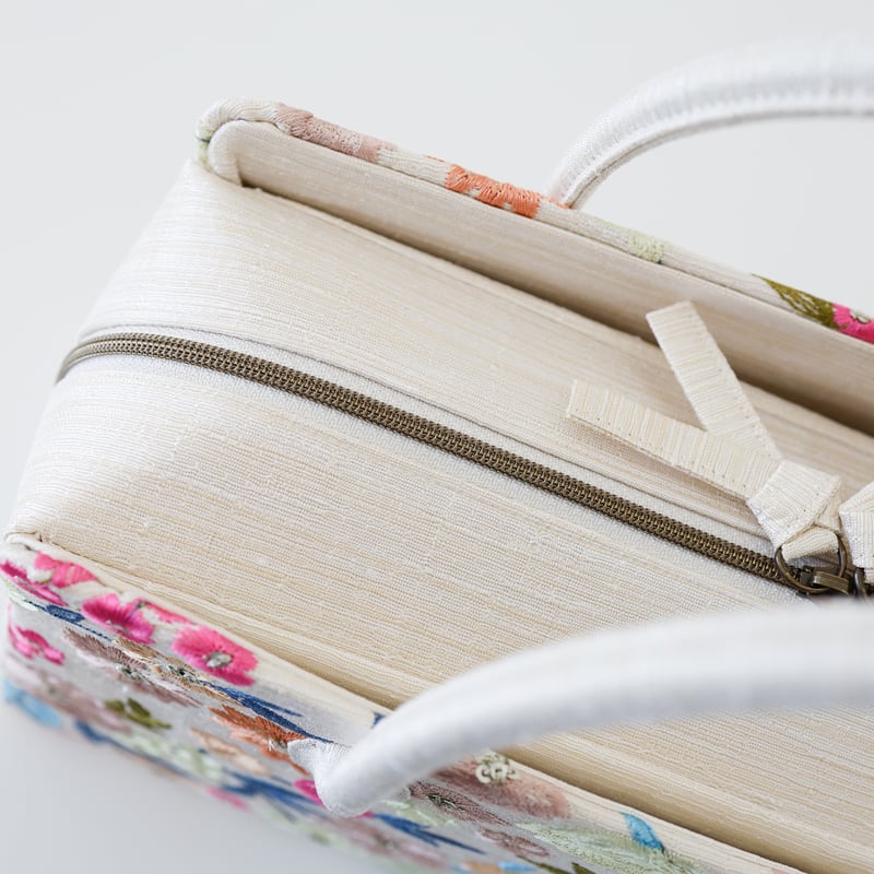 利休バッグ /floral embroidery/ R_1152 | Day After Day