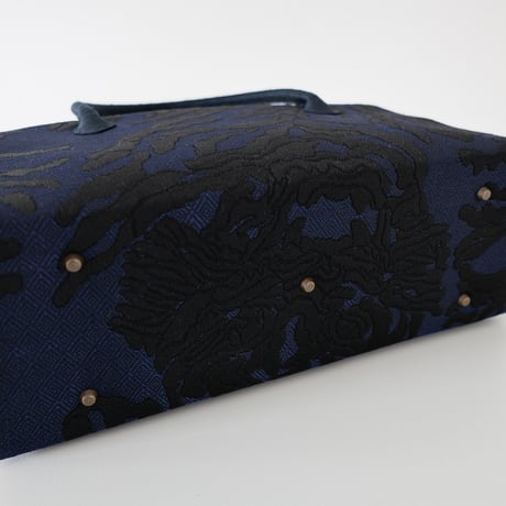 利休バッグ  / Navy Black / R_1141