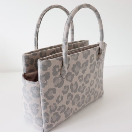和装トート / leopard / W_1074