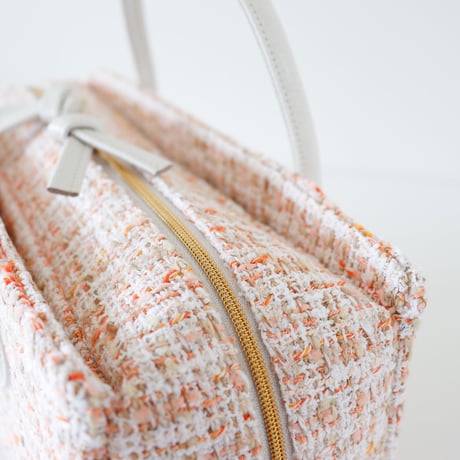 利休バッグ R_1041 / apricot orange
