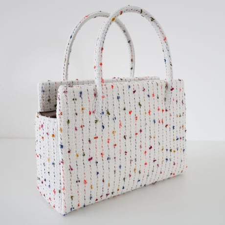 和装トート / multi dot tweed / W_1134