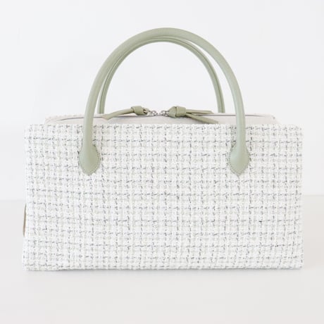 利休バッグ / Matcha × White/ R_1040