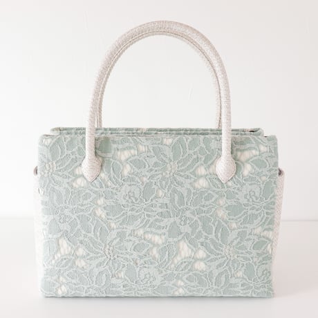 和装トート / Mint green Beige / R_1073