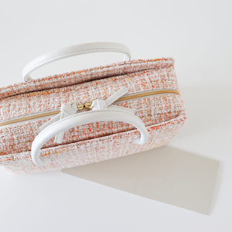 利休バッグ R_1041 / apricot orange