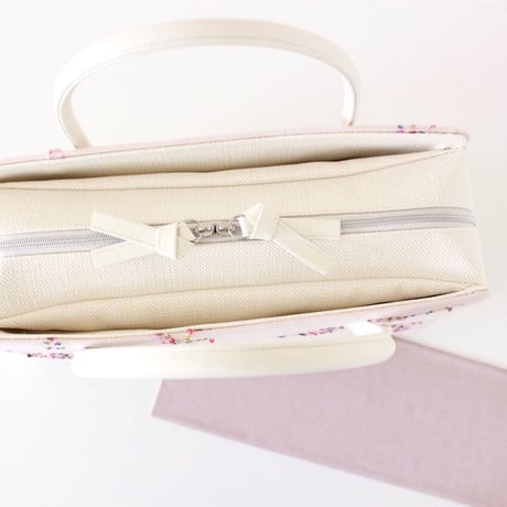利休バッグ R_1038 / light pink sequins