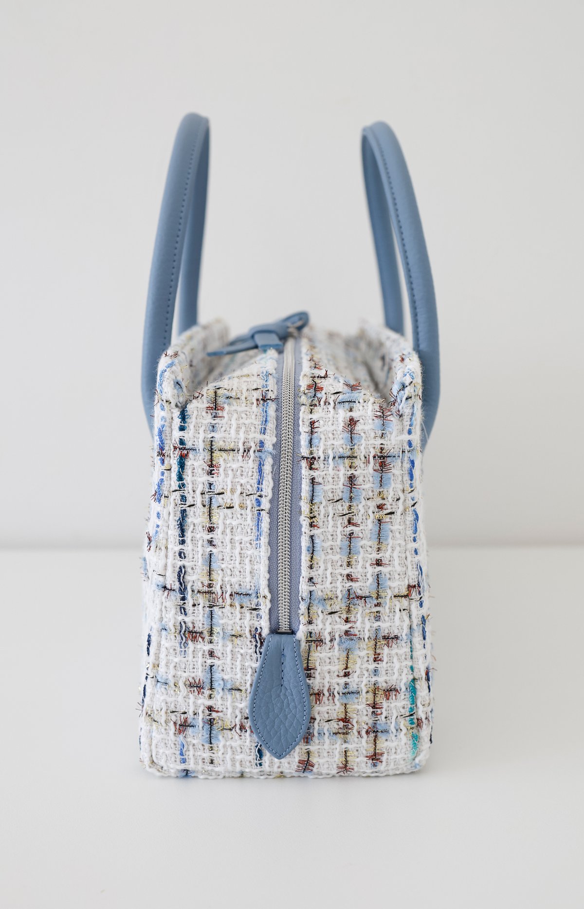 利休バッグ /blue fancytweed/ R_1155 | Day After Day 利休バッグ /blue fancytweed/ R_1155 | Day After Day