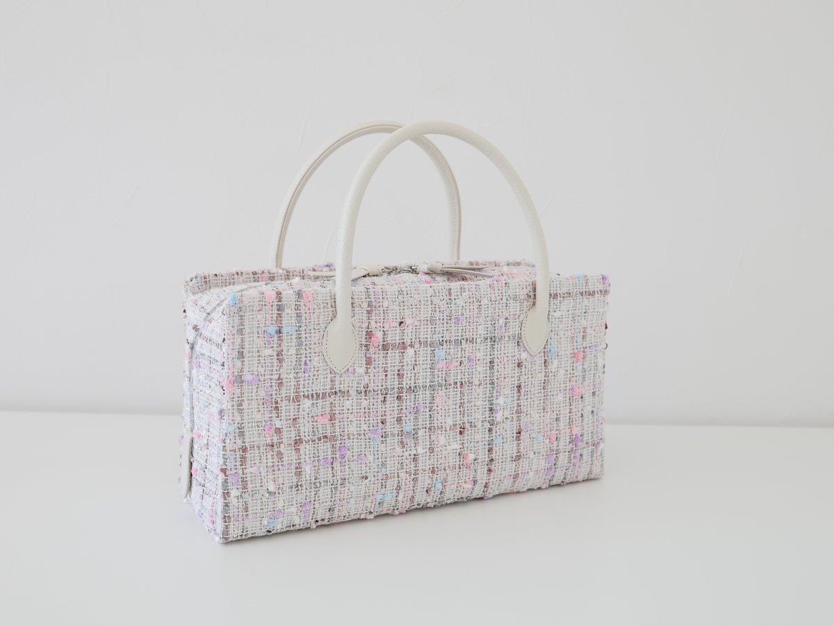 利休バッグ /pastel pom pom/ R_1154 | Day After Day