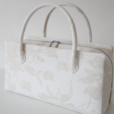 利休バッグ /floral metal jq/ R_1174