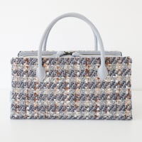 利休バッグ/ multi tweed/ R_1169