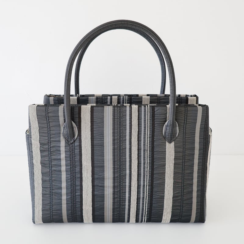 和装トート /Charcoal stripe/ W_1124 | Day After Day 和装トート /Charcoal stripe/ W_1124 | Day After Day