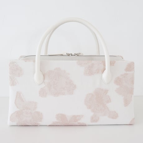 利休バッグ /Floral ivory / R_1108
