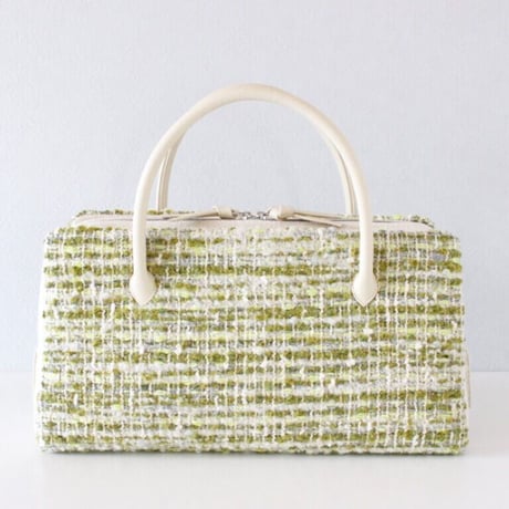 利休バッグ R_1013 / Green moss