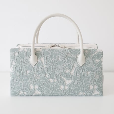 ★じゅりりん＞❁⃘*.゜和装用バッグ ダークグレー 花柄刺繍❁⃘*.゜ あおりバッグ | STORES