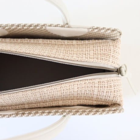 利休バッグ R_1047 / Jute fabric