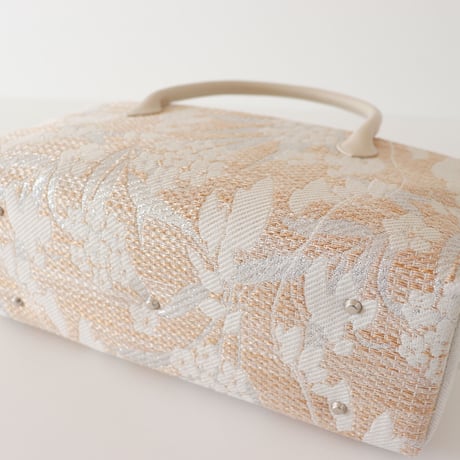 利休バッグ / Champagne floral / R_1125