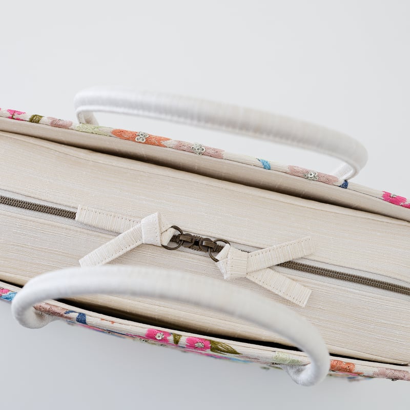 利休バッグ /floral embroidery/ R_1152 | Day After Day