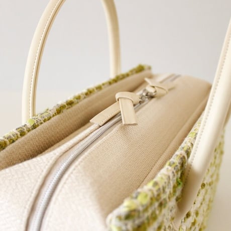 利休バッグ R_1013 / Green moss