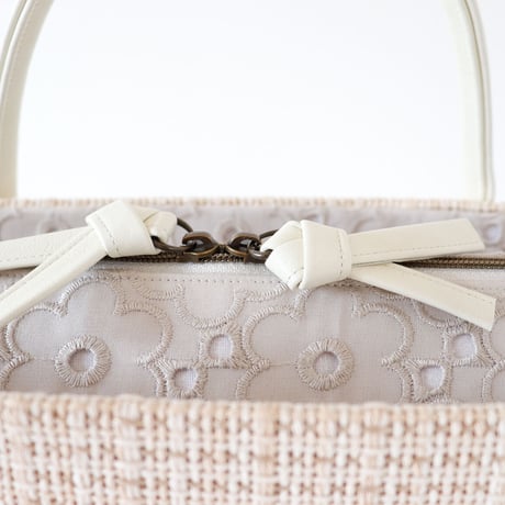利休バッグ  / Cotton Rope Lace / R_1054