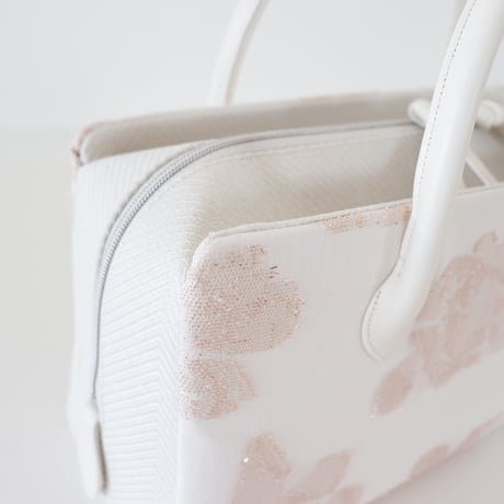 利休バッグ /Floral ivory / R_1108