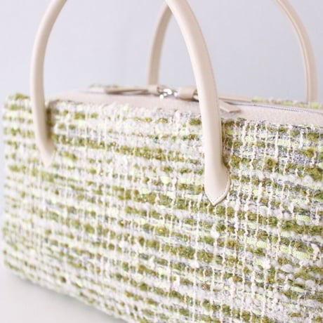 利休バッグ R_1013 / Green moss